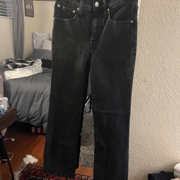 Madewell Cali Demi-Boot in Dark Gray sz 24 - Picture 4 of 5